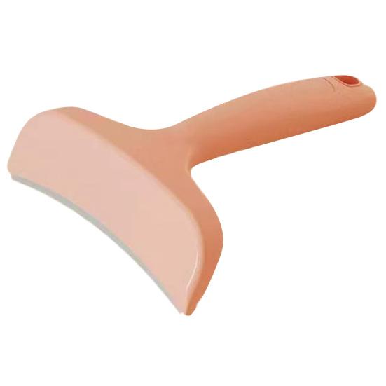 Curved Head Pet Comb Dense Teeth Deshedding Brush with Non-Slip Handle Gentle Pet Grooming Brush for All Coat Types Dogs Cats