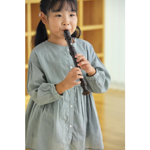 SUZUKI German-style PLUMA MODEL Terton SRG-415 Soprano Recorder. Enjoy a Warm Tone, Comfortable Playing Feel, and Fingering for the Lowest C Note, Whi
