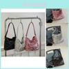Stylish Korean Sequin Bucket Bag Chic Casual Shoulder Purse Perfect For Spring 2024