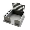 Space Saving Desk Tray Note Templates Hold Box For Notes Pens Office Supplies