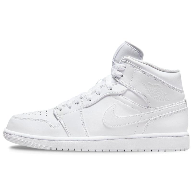 

Air Jordan 1 Mid Triple White 2022 Jordan 554724-136 44