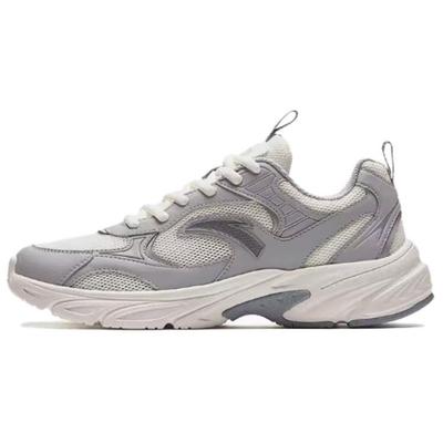 Rutschfeste Verschleißfeste Low-Top Freizeitschuhe Damen Sneaker Weiß Grau 122428811-4