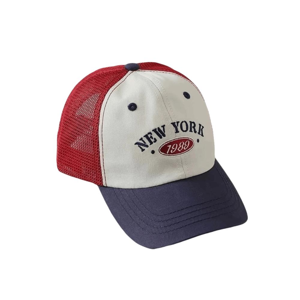 Embroidered Letter Kids Sun Hat Breathable Mesh Duck Tongue Cap New Baby Baseball Cap Boy Girl