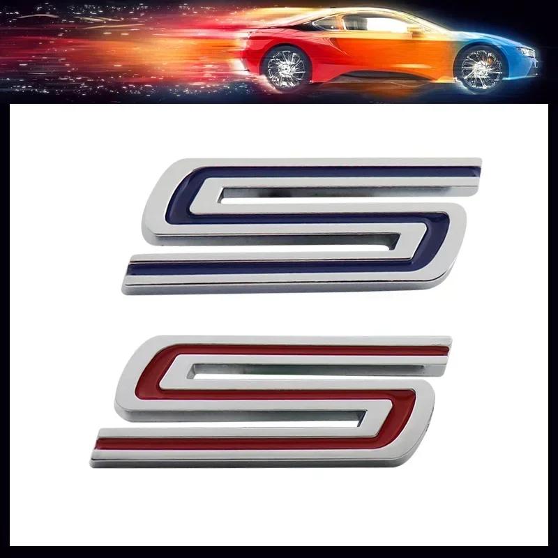 3D Premium S-Klasse Kotflügel Kofferraum Heck IKHJA5 Aufkleber Emblem Abzeichen Sticker Für Sport Edition
