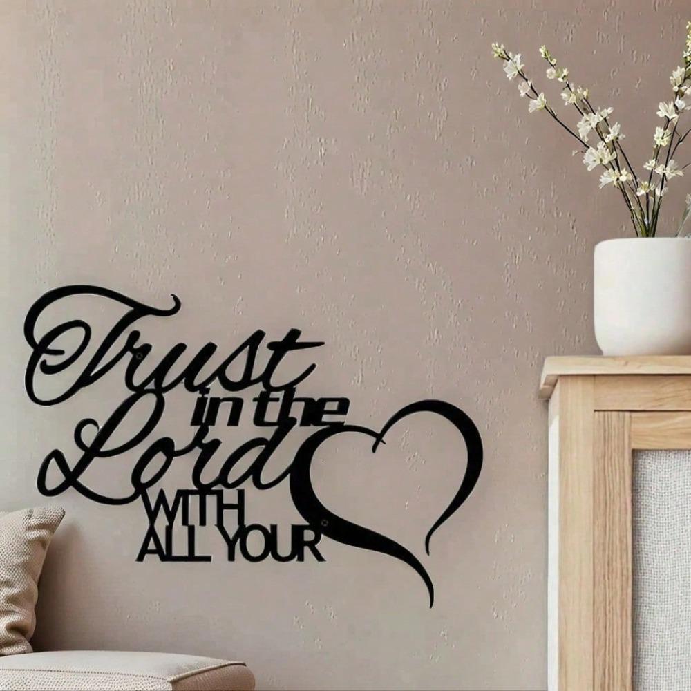 Metal Wall Art Wrought Iron Home Decor Holiday Gift for Christmas Easter