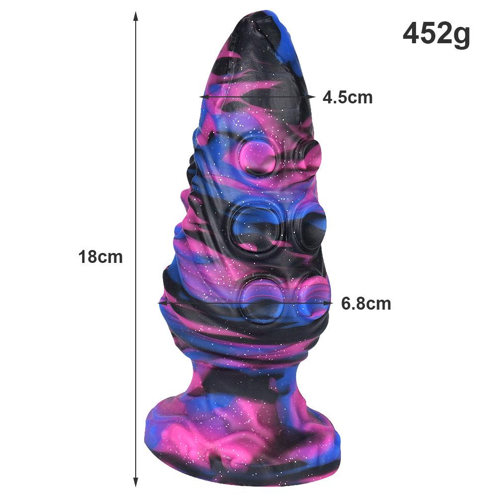 Dildo Anale in Silicone XL per Uso Dilatatore & Masturbatore - Giocattolo Sessuale Erotico SM