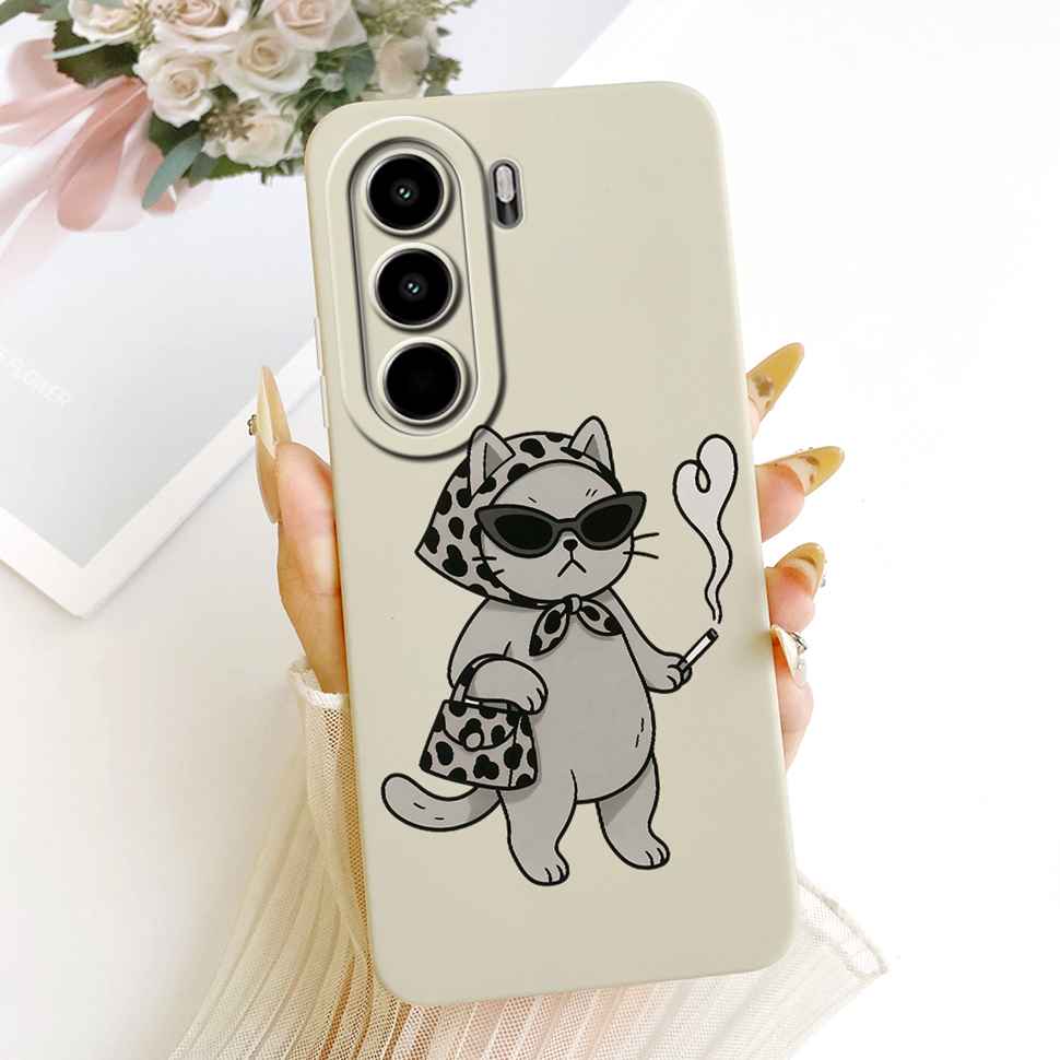 For itel Power 70 Case Summer Minimalist Style Soft Silicone Back Cover For ITEL Power 70 P673L Phone Cases Fundas