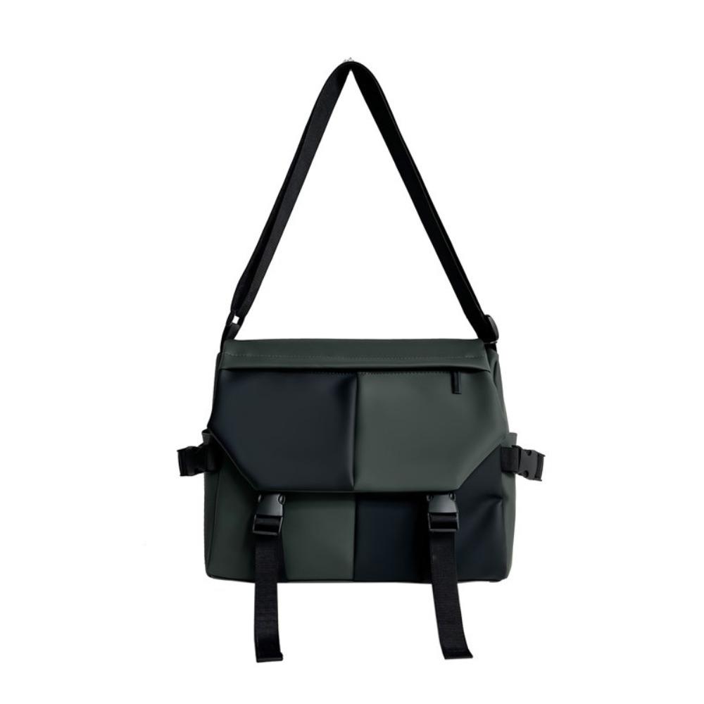 Nylon Crossbody Shoulder Bag Multi-pocket Large Capacity Bag Waterproof Messenger Bag  Cycling Use