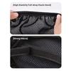 Motorcycle and scooter seat covers, grid protective pads. 3D mesh fabric seat covers, anti-slip, breathable, waterproof.