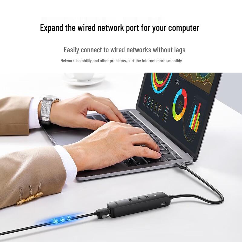 UGREEN USB 2.0 Ethernet Network Adapter Hub