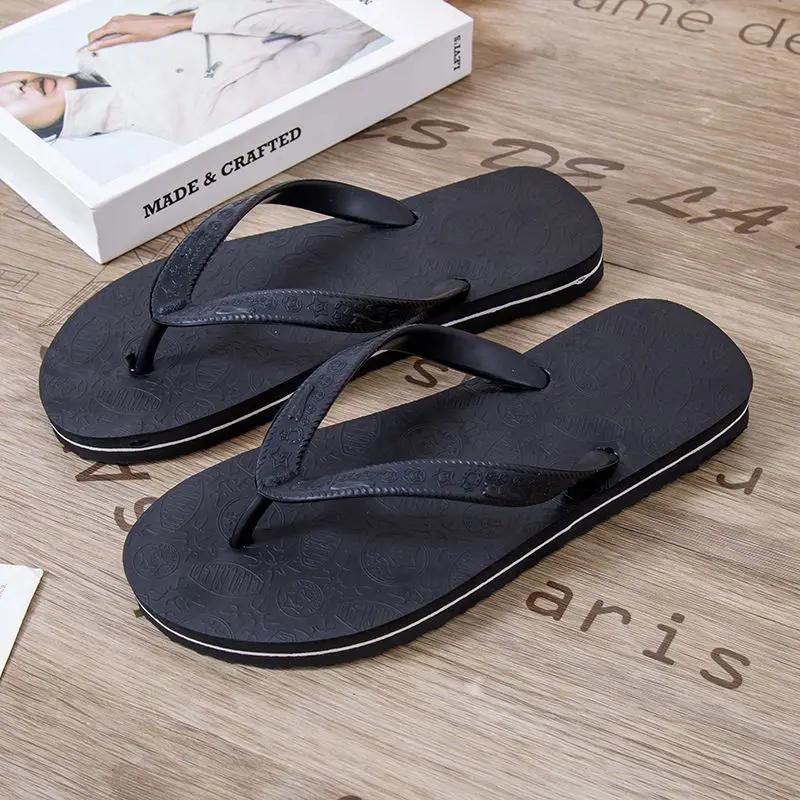 Fashion Male Slipper Bathroom Flip Flops Plain Slides Designer Luxury Clappers 2025 Casual Low Price Fashion Adult Trend Eva Men's Shoe