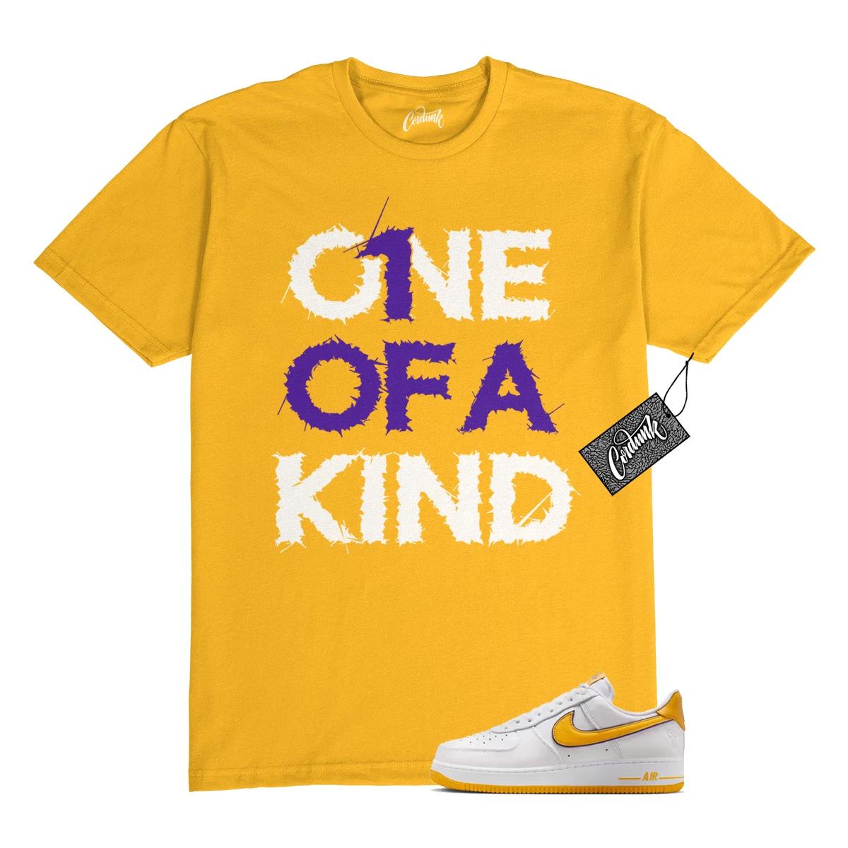 

Air Force 1 White Varsity Maize Varsity Purple T Shirt to Match 1OAK 4XL