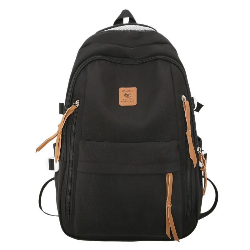 Multifunctional Nylon Travel Backpack With Comfortable Arcshaped Straps Shoulder