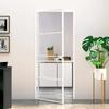 Interior Door  83x201.5 Cm Tempered Glass Thin Aluminum