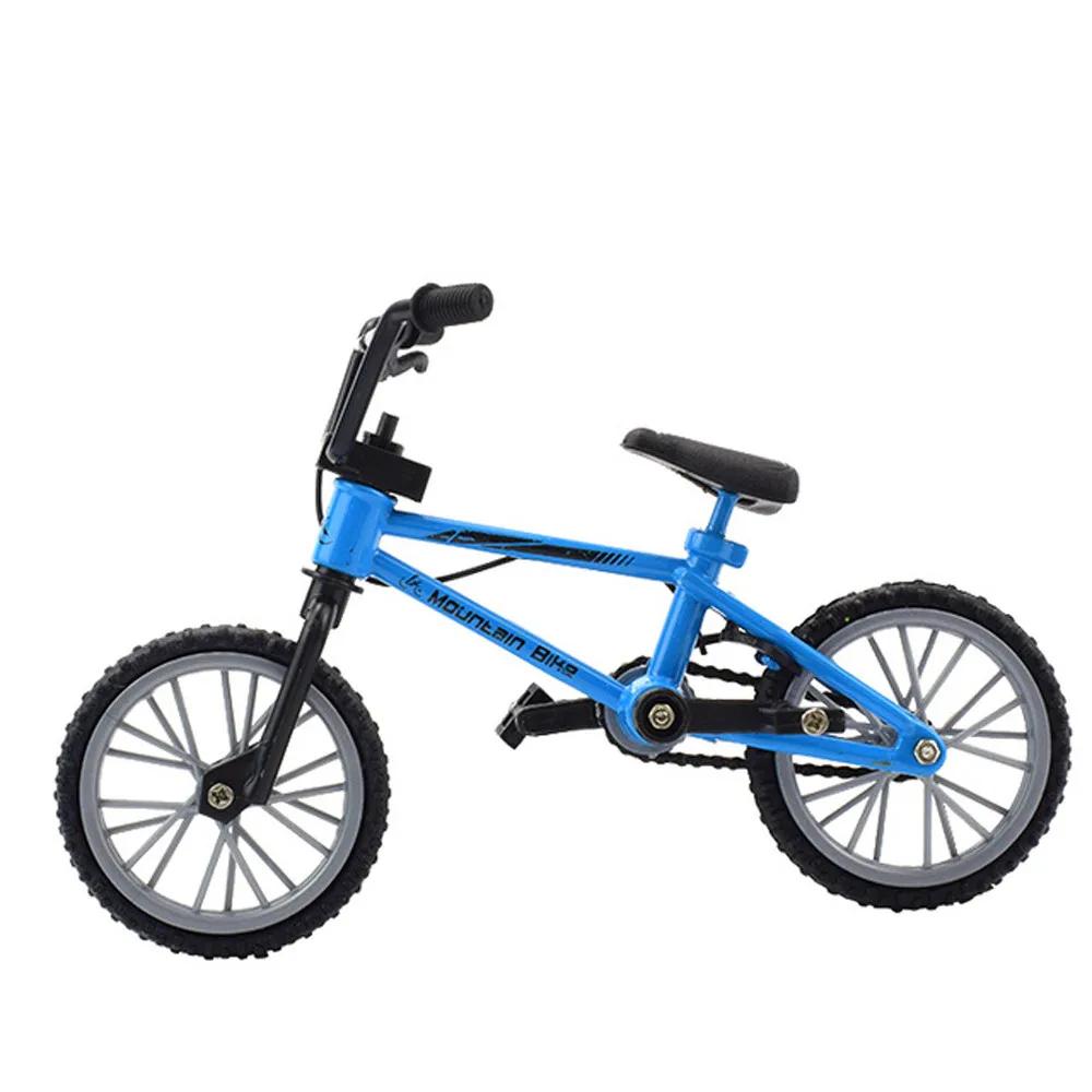Cadeau Creatief Spel Voor Kinderen Model Speelgoed Remtouw Vingerfiets Mini Fiets Vinger Bmx Fiets Mountainbike Mini Vingerfiets