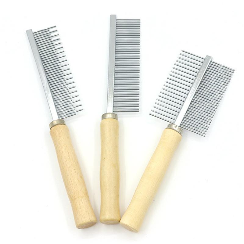 Dog Grooming Equipment Pet Hair Remover Cat Hair Comb Grooming Cat Comb Smooth Hair Dog Brush Dog Accessories