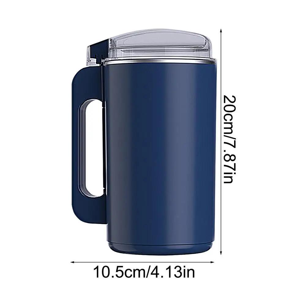 

Бытовая многофункциональная электрическая кофемолка большой емкости 600 мл из нержавеющей стали с 8 лезвиями для быстрого помола кофейных зерен EU синий