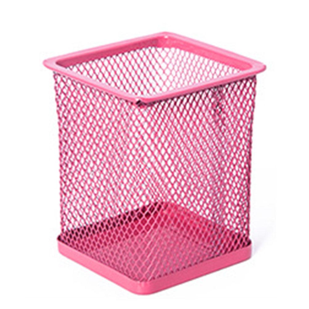 Schreibwaren Bleistift Topf Halter Pinsel Metallgeflecht Stift Aufbewahrungsbehälter Büro Schreibtisch Organizer
