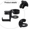 Cup Holder Black Headphone Hanger Efficient Organization Multi-Functional Use Versatile Compatibility Secure Grip