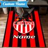 Custom Name Necaxa Football Design Rug Game Carpet, Floor Mat for Bedroom Living Room Entryway Rug, Home Decor Idea Gift for Christmas birthday