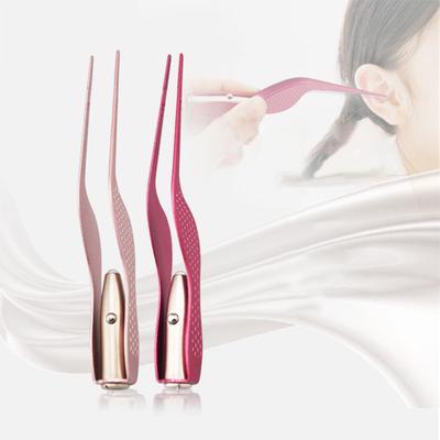 Dětská LED svítilna Ear Pick Ušní lžička Vizuální odstraňovač vosku Ear Cleaner Tweezer Cleaner Tool
