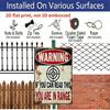 2D Flat - 1pc Vintage Aluminum Sign Measuring 8X12 Inches That Reads, "If You Can Read This, You'Re In Range." Waterproof, Making It Ideal for
