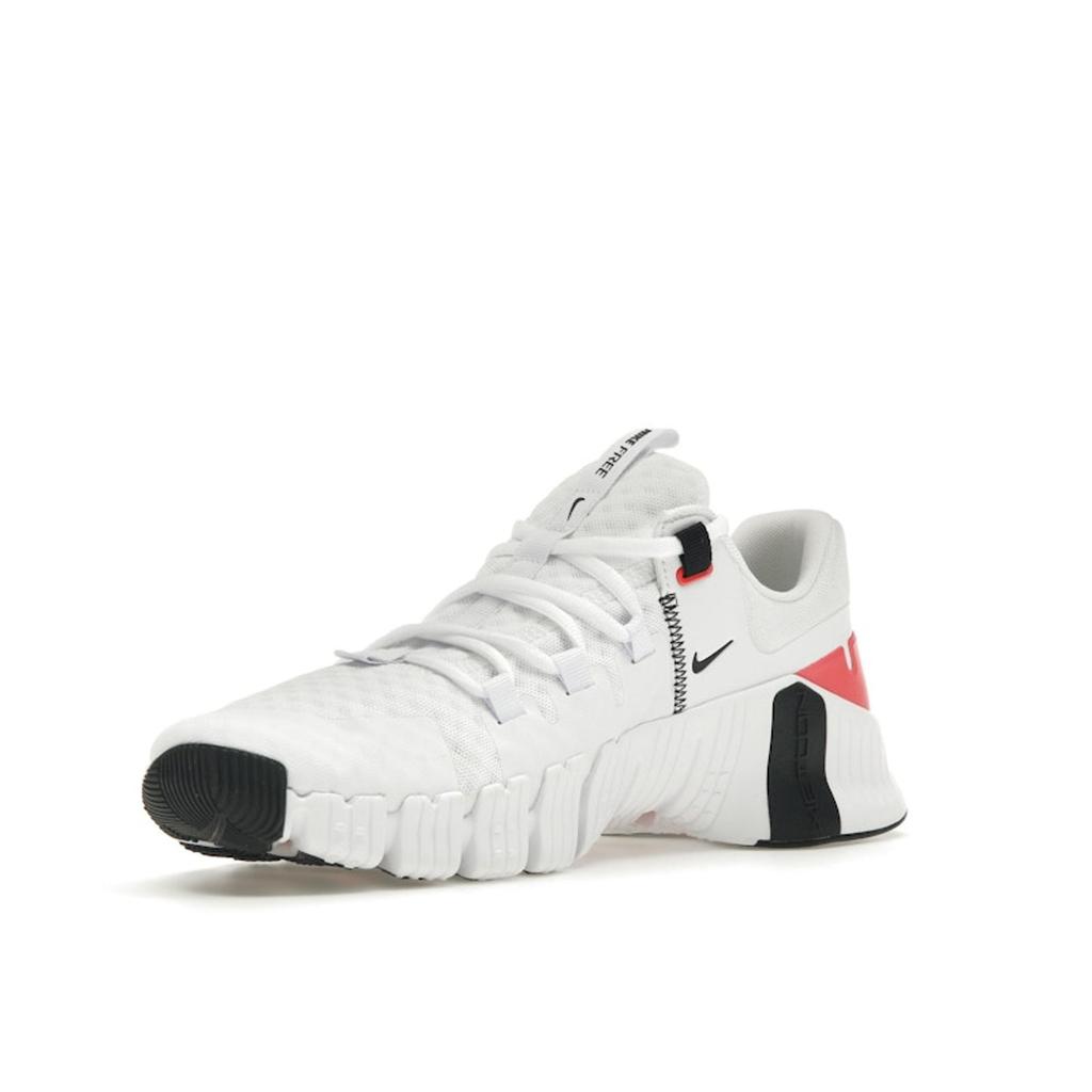 Nike Free Metcon 5 Bílá Jasně karmínová Pánské tenisky Černá DV3949-100