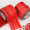 Festive Red Satin Ribbon for New Year, Weddings, Candy Ties, Balloons & Lanterns