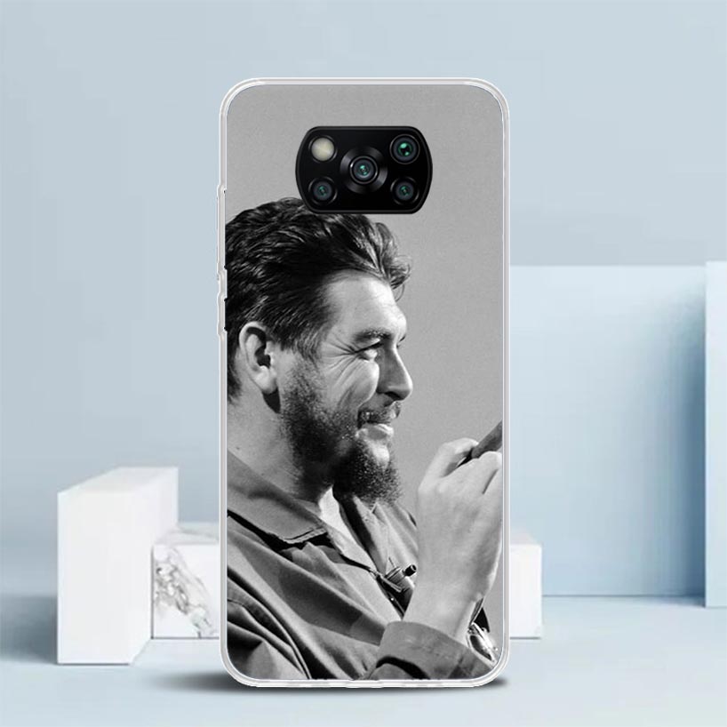 Che Guevara Cigarett Phone Case For Xiaomi Poco F7 Ultra X5 X6 X7 Pro M7 Redmi 15C 15 13C 13 12C 12 10C 10 10A 9 9C 9A 9T Cover
