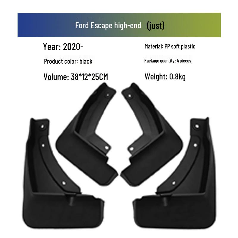 

2020-2024 Ford Escape High/Low Spec Mudguards