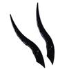 Decoration for Car Exterior Auto Roof Ornament Dragon Horn 3D Halloween Vehicle Modification 2Pieces for SUV Sedan RV Decoration