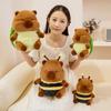 Creative Capybara Turned Turtle Bee Doll Plush Toy Kapibara Doll Children's Soothing Ragdoll Doll