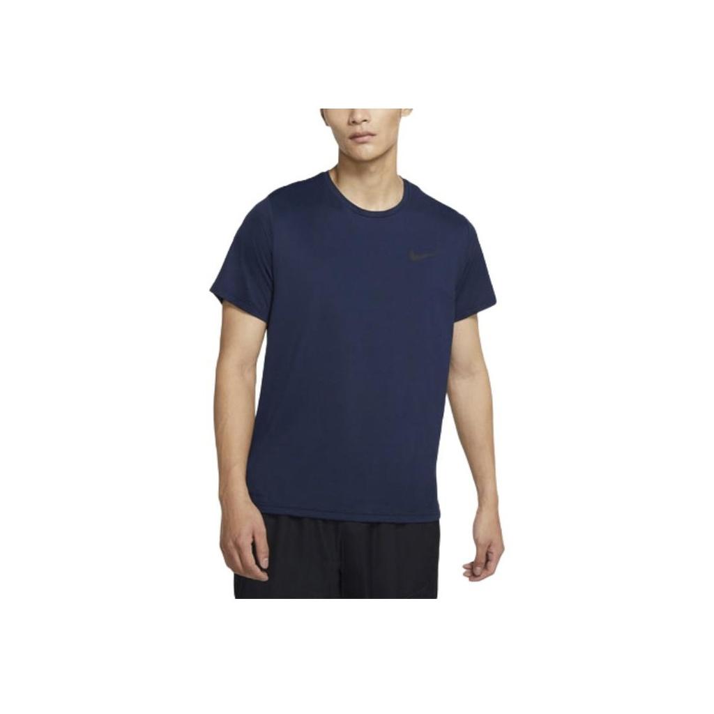 Nike Pro Dri-FIT Performance Training Quick-Dry Crew Neck Short Sleeve T-Shirt Men Tops Obsidian CZ1182-451