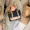 Stylish Color Block Handheld Shoulder Bag For Women In Fresh Summer Design 2024
