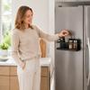 Magnetic Refrigerator Side Storage Rack for Kitchen Organization