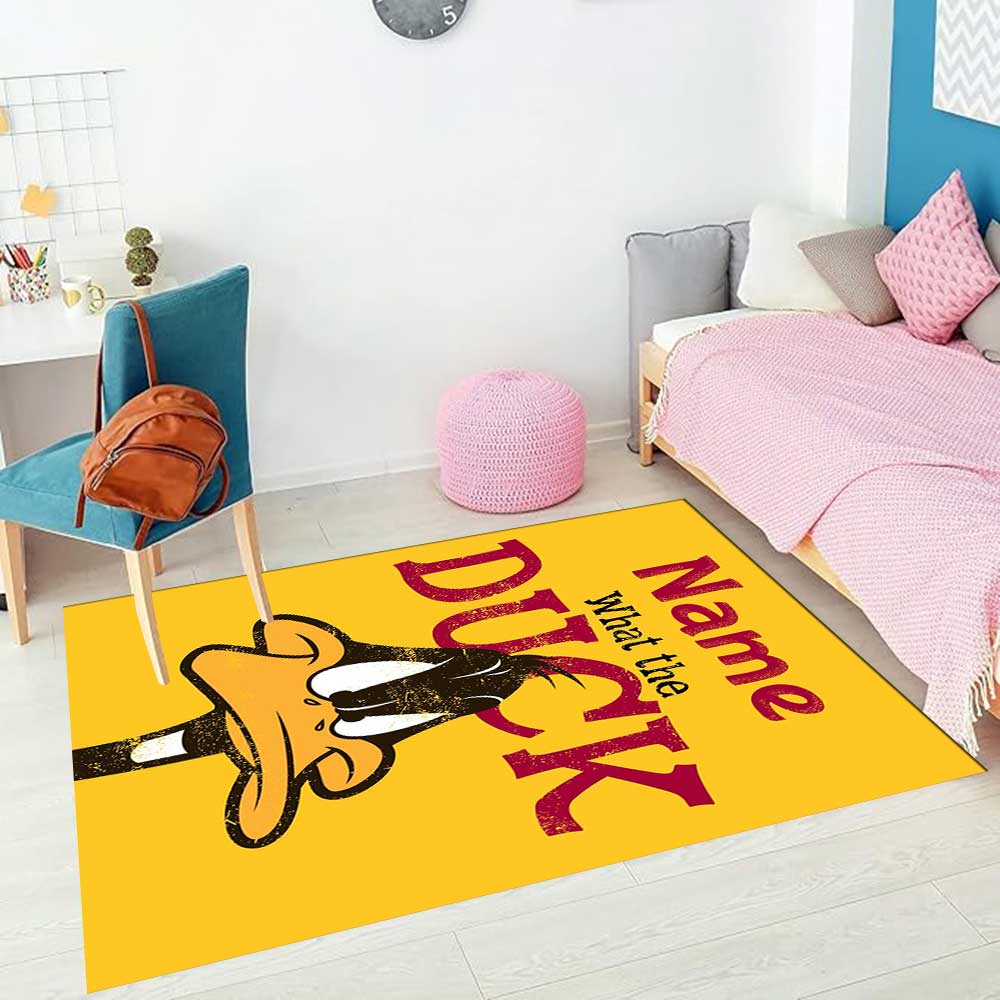Warner Bros. Film (16) Personalizza il tuo tappeto con nome, cuscino per sedia da ufficio, regalo per camera da letto, soggiorno di casa.