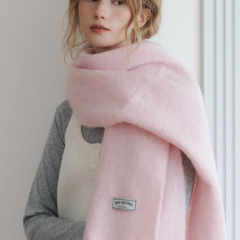 JUDY AND PAUL Pastel Candy Cloud Muffler (5 colors)