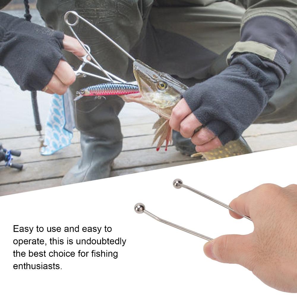 3PCS High Elastic Spring Fish Mouth Spreader Fish Jaw Spreader for Fishing Enthusiasts