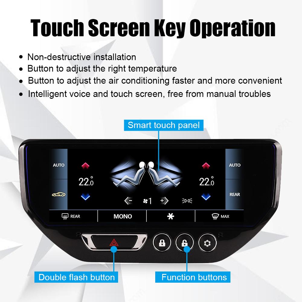 7" LCD A/C Climate Control Touch Screen For Maserati GT GranTurismo 2007-2015