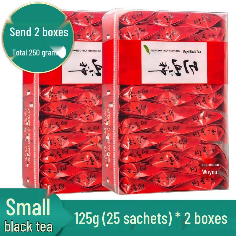 2025 Zhengshan Xiaozhong Black Tea - Authentic Wuyi Mountain Tongmu Pass, Rich Aroma, 500g