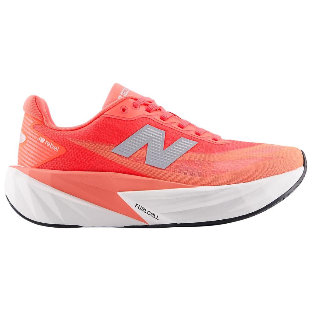 New Balance FuelCell Rebel V5 Cushioning, Wear Resistant Low Top Running Shoes Women's Red White
