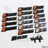 2026 Hot ABS for tt Sline S3 S4 S5 S6 S7 S8 SQ3 SQ5 SQ7 SQ8 RS3 RS4 RS5 RS7 RS8 Car Front Grille Emblem Badge Sticker Decal Accessories