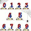 Number Candle 0-9 Birthday Cake Candle Glitter Design for Baking Decoration Party Supplies with Candle Holder Suitable for Children and Adults