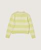 PLAC WOMEN Lime Collared Stripe Knit