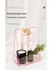 Transparente Acryl-Dreiecks-Blumenbox - Valentinstags-, Neujahrs-, Geburtstagsgeschenk