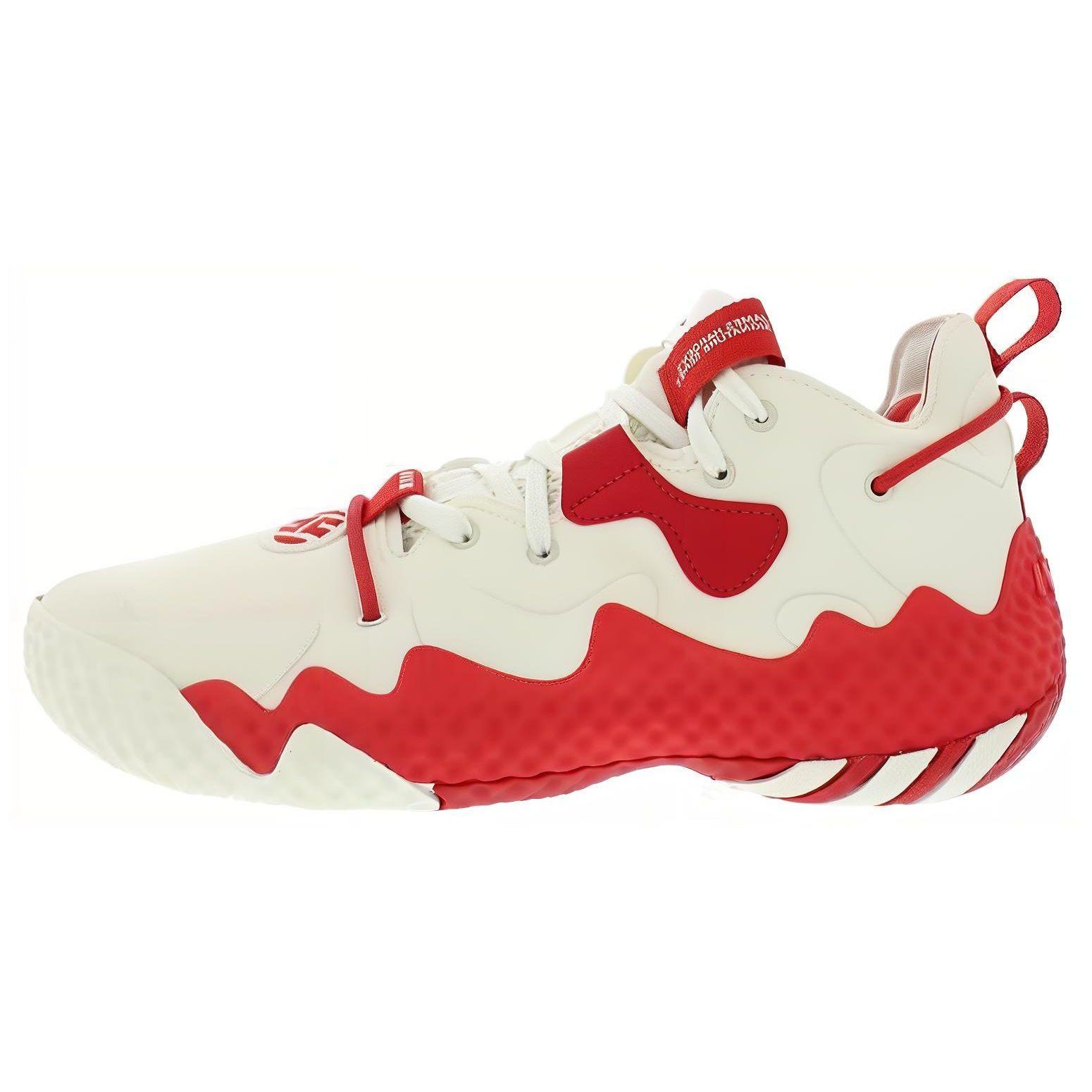 

Адидас Харден Том. 6 Кроссовки унисекс цвета Off White и College Red Team-College-Red GX9186 39⅓