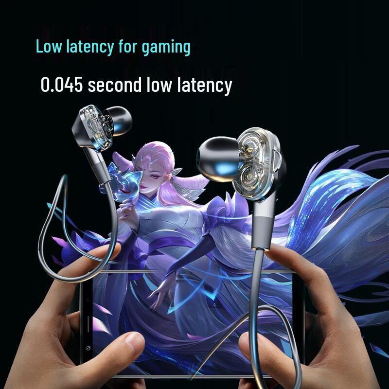 OKES A15 Wireless Neckband Bluetooth Earphones