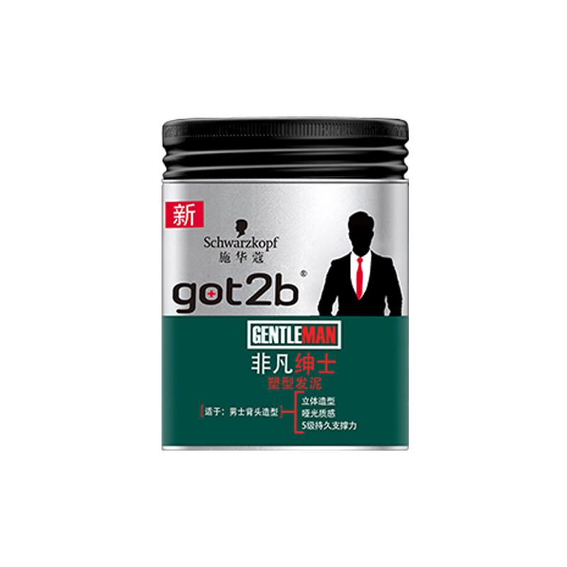 Schwarzkopf got2b extraordinary gentleman воск для укладки светлых волос got2b Extraordinary Gentleman моделирующая глина для волос Без оригинальной упаковки коричневый