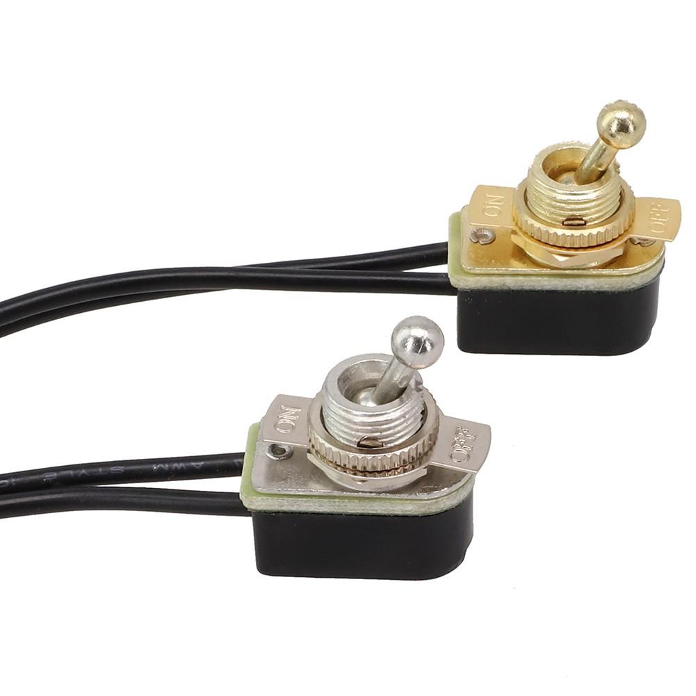 

Toggle Switch Anti-mistouch Prewired Standard Rocker Switch Series срібний
