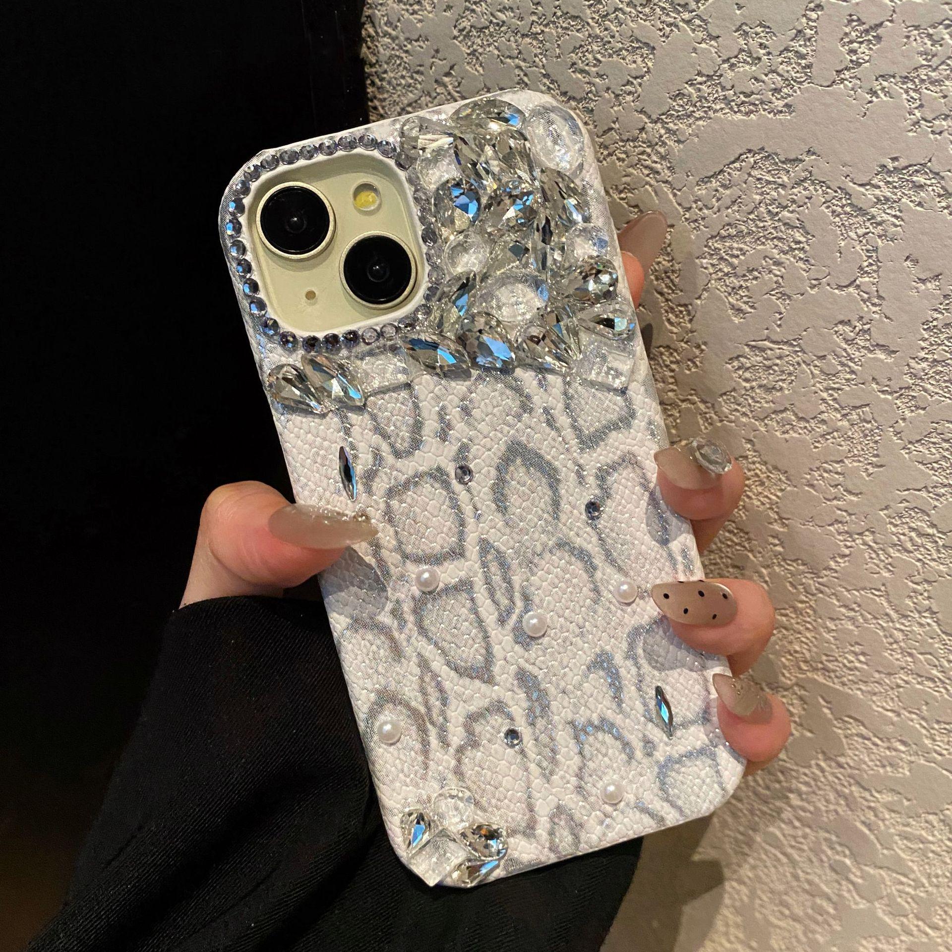 

Personalized Snake Skin Pattern Phone Case for Apple 17Pro, 16Pro, 15, 14, 13, 12, 11, and XS Max iPhone XS Max 6.5 inch